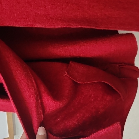 100% Wool Crochet Flowers Cardigan Jacket Sweater Winter Elegant 1X - Picture 9 of 16